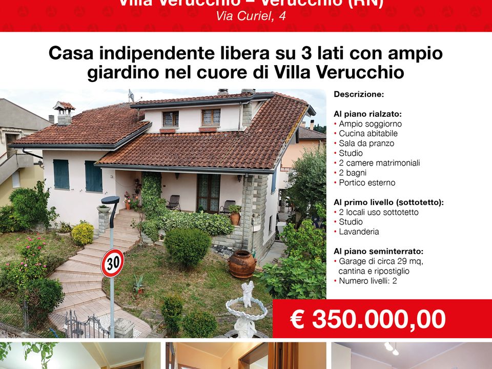 Dorpshuis in Verucchio, Rimini - foto 1