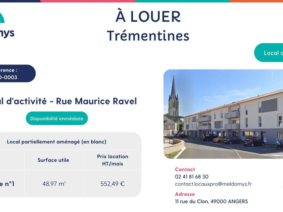 Erhvervsejendom i Trémentines, Maine-et-Loire - foto 3