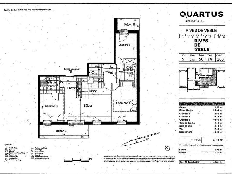 Apartment in Reims, Marne - photo 2