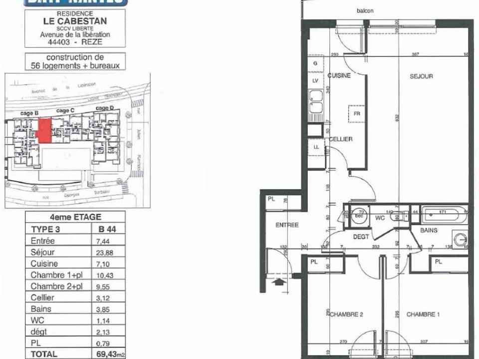 Apartament a Reze, Loire-Atlantique - foto 1
