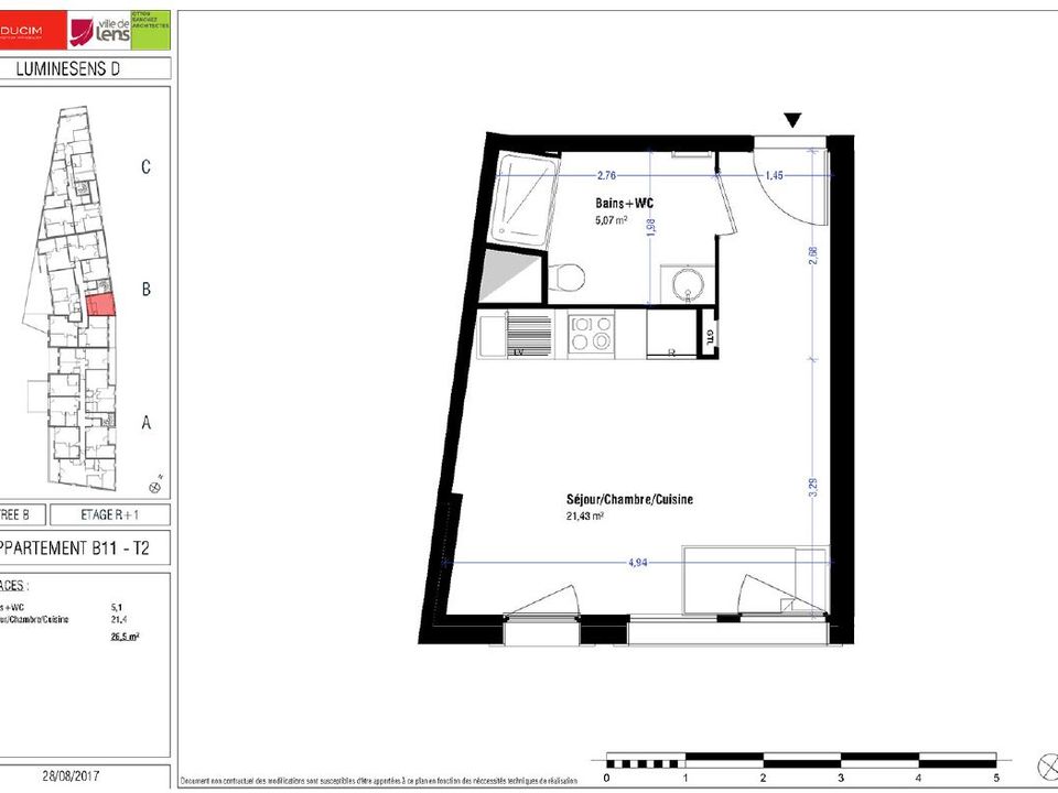 Apartament a Lens, Pas-de-Calais - foto 2