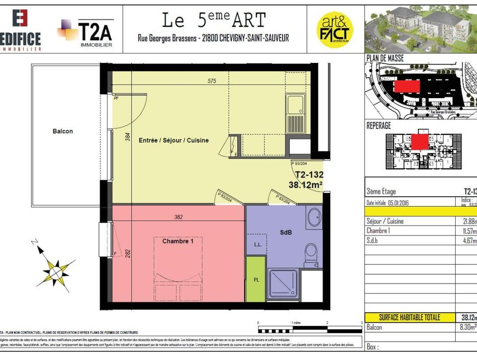 Apartament a Chevigny-Saint-Sauveur, Cote-d'Or - foto 3
