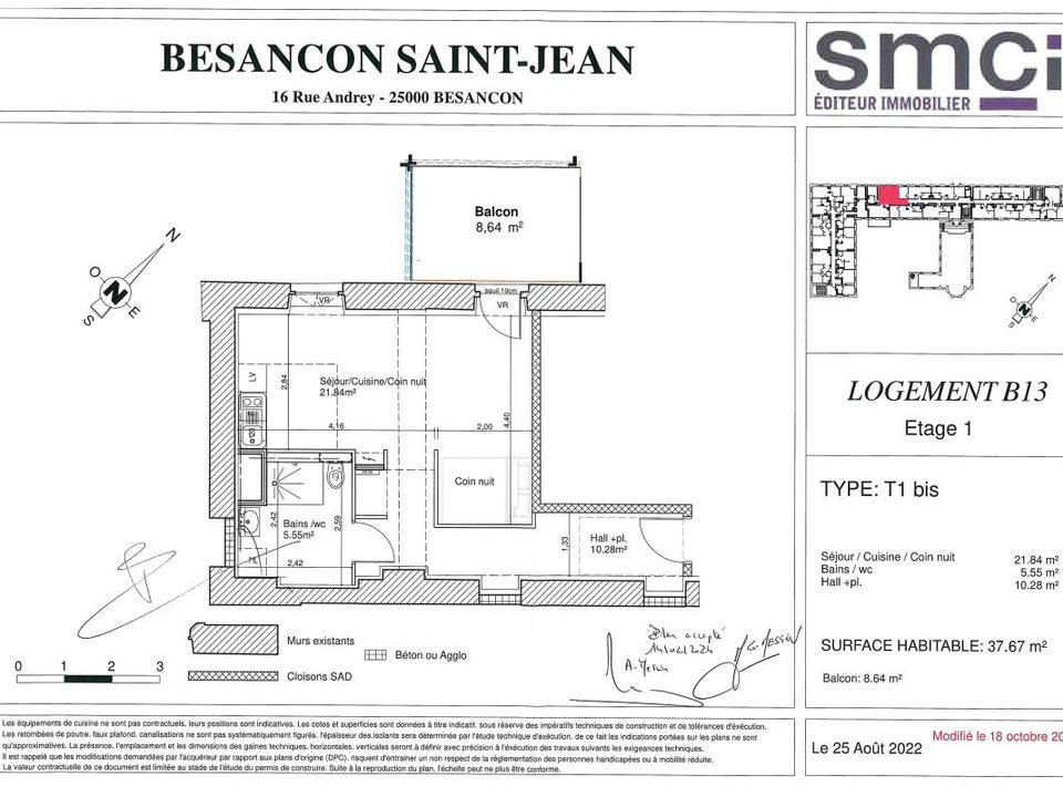 Apartamento en Besancon, Doubs - foto 2