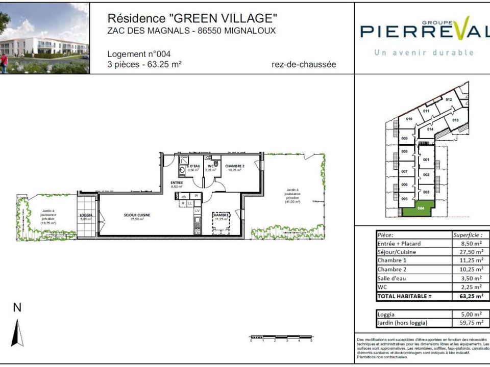 Lejlighed i Mignaloux-Beauvoir, Vienne - foto 2