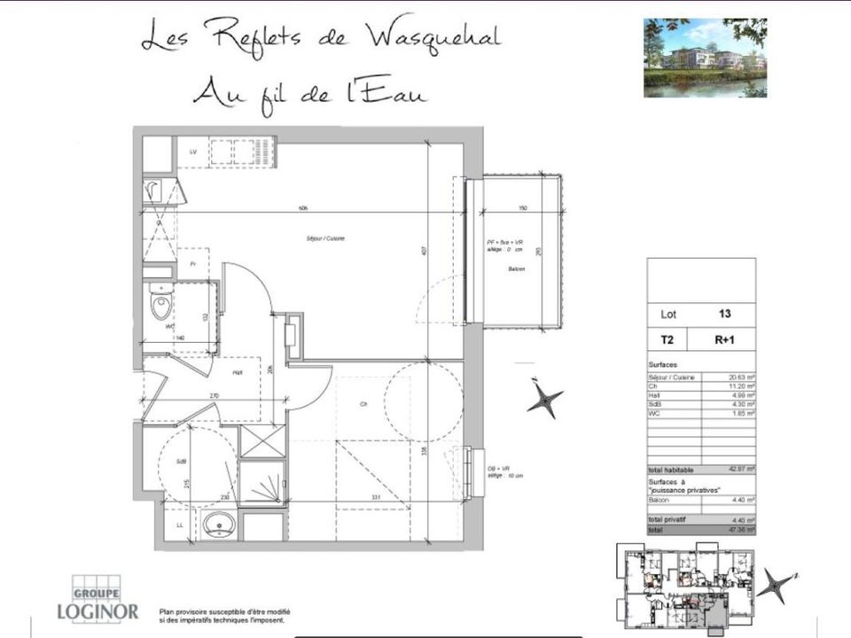 Apartamento em Wasquehal, Nord - foto 3