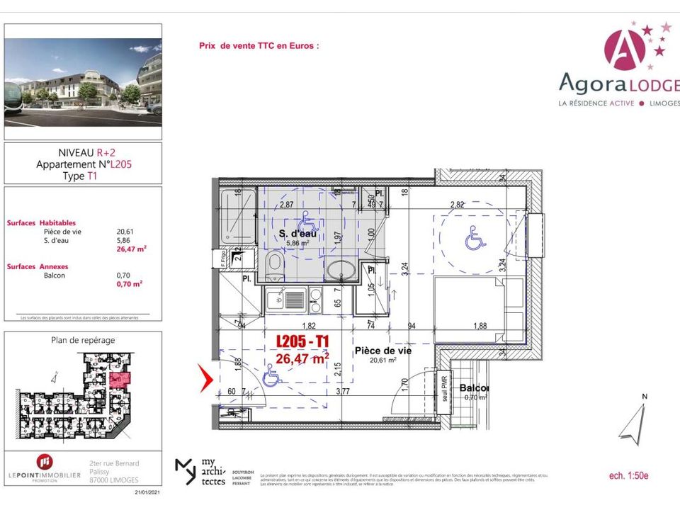 Apartamento en Limoges, Haute-Vienne - foto 5