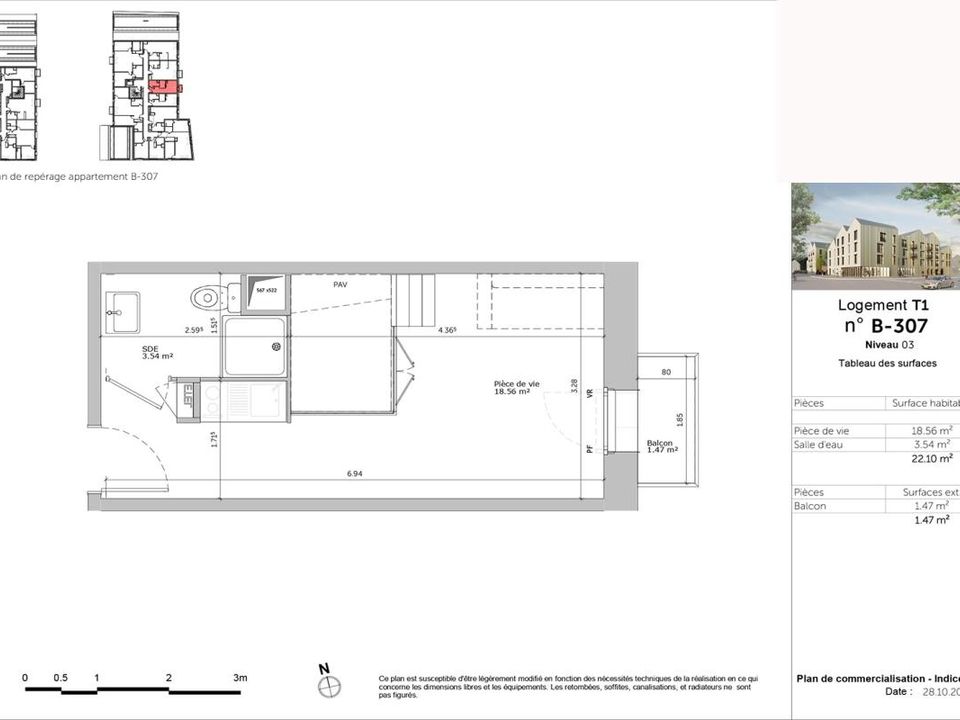 Studio em Louviers, Eure - foto 4