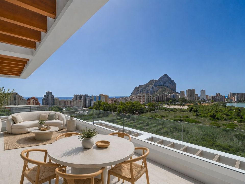 Penthouse i Calpe, Alicante - bilde 1
