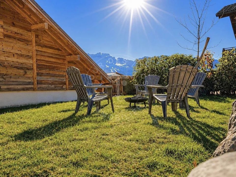Houten chalet in Manigod, Haute-Savoie - foto 2