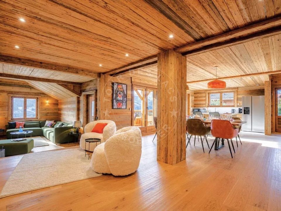 Houten chalet in Manigod, Haute-Savoie - foto 4
