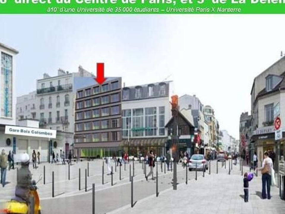 Studio i Bois-Colombes, Hauts-de-Seine - foto 2