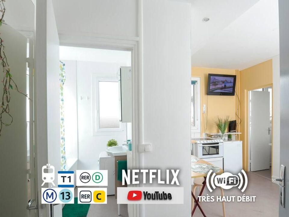 Studio i Villeneuve-la-Garenne, Hauts-de-Seine - foto 1