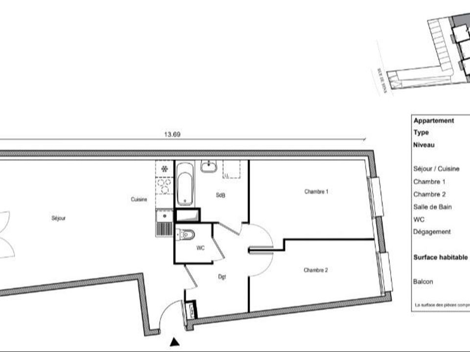 Apartament a Champagne-sur-Seine, Seine-et-Marne - foto 3
