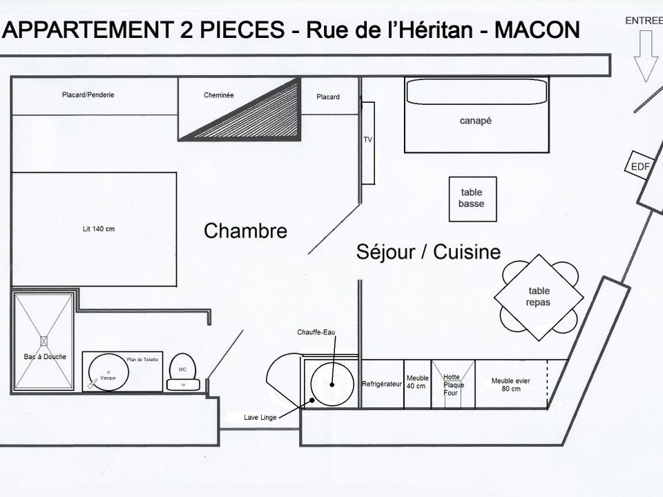 Apartament a Macon, Saone-et-Loire - foto 5