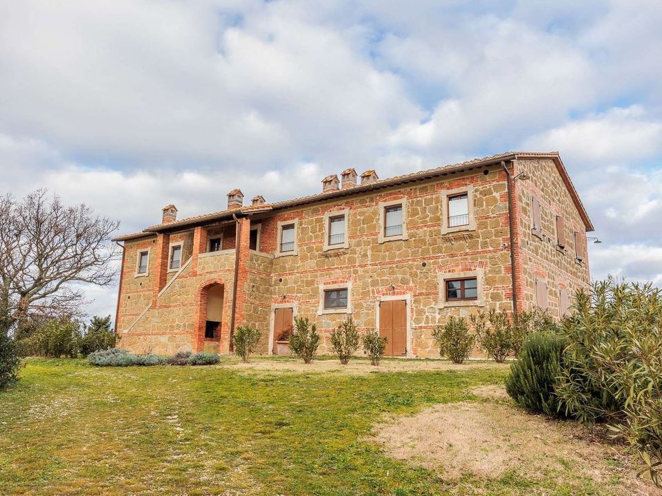 Gårdshus i Pienza, Siena - bilde 1