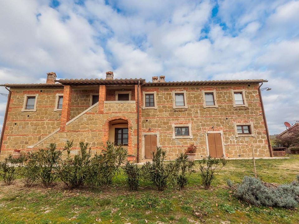 Gårdshus i Pienza, Siena - bilde 2