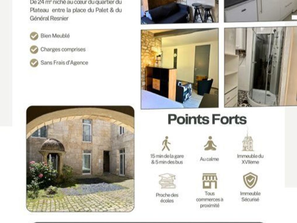 Studio i Angouleme, Charente - foto 1