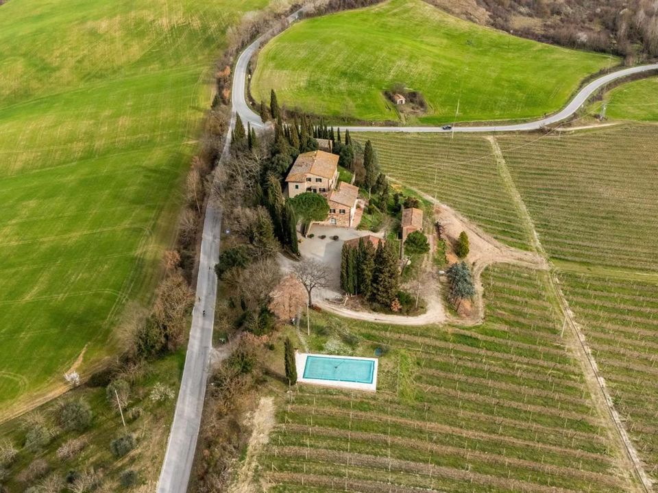 Herregård i San Gimignano, Siena - bilde 3