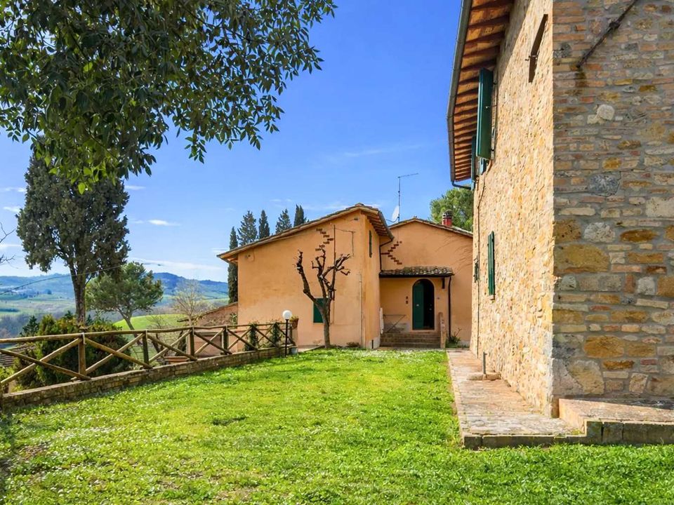 Herregård i San Gimignano, Siena - bilde 5