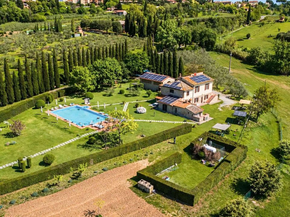 Herregård i San Gimignano, Siena - bilde 1
