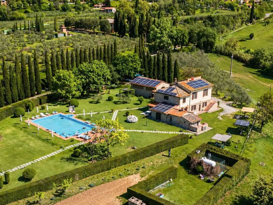 Herregård i San Gimignano, Siena - bilde 2