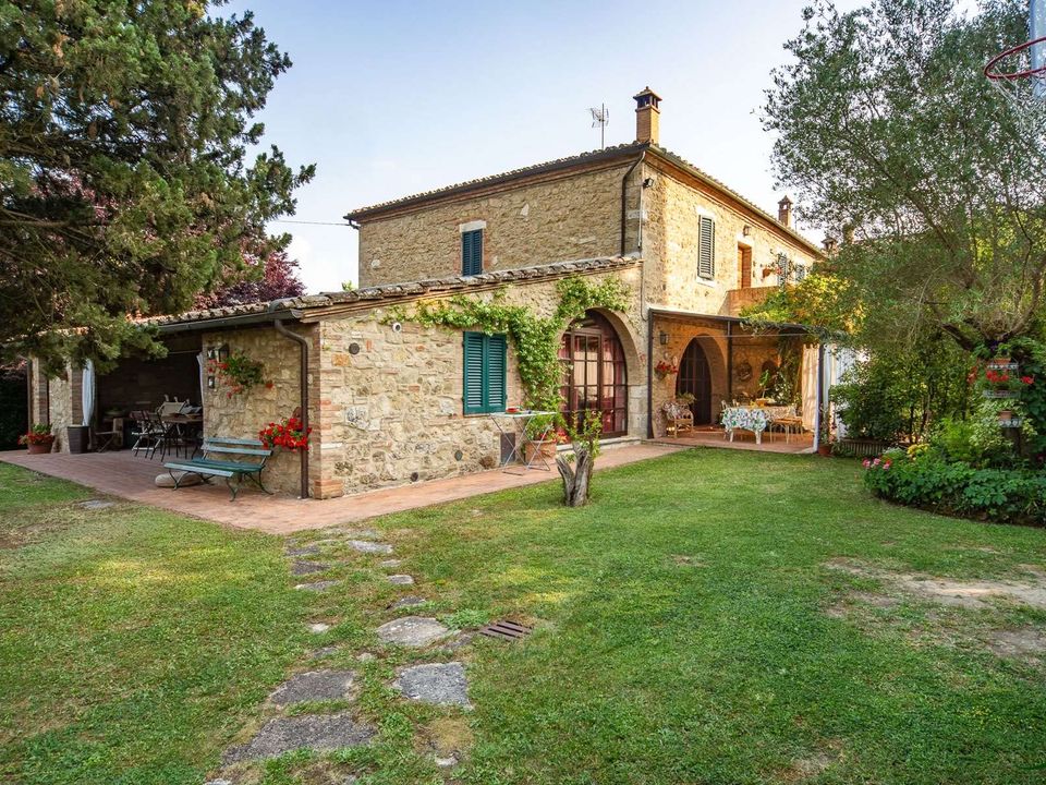 Villa a Asciano, Siena - foto 1