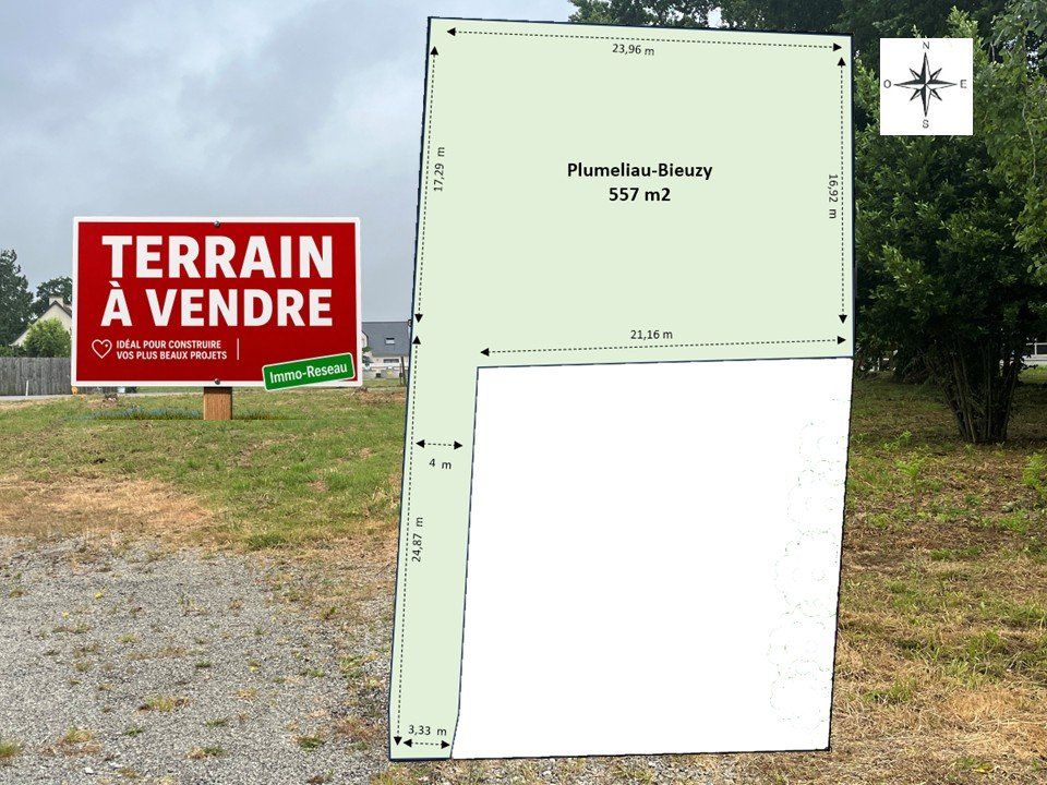 Helårsgrund i Plumeliau, Morbihan - foto 1