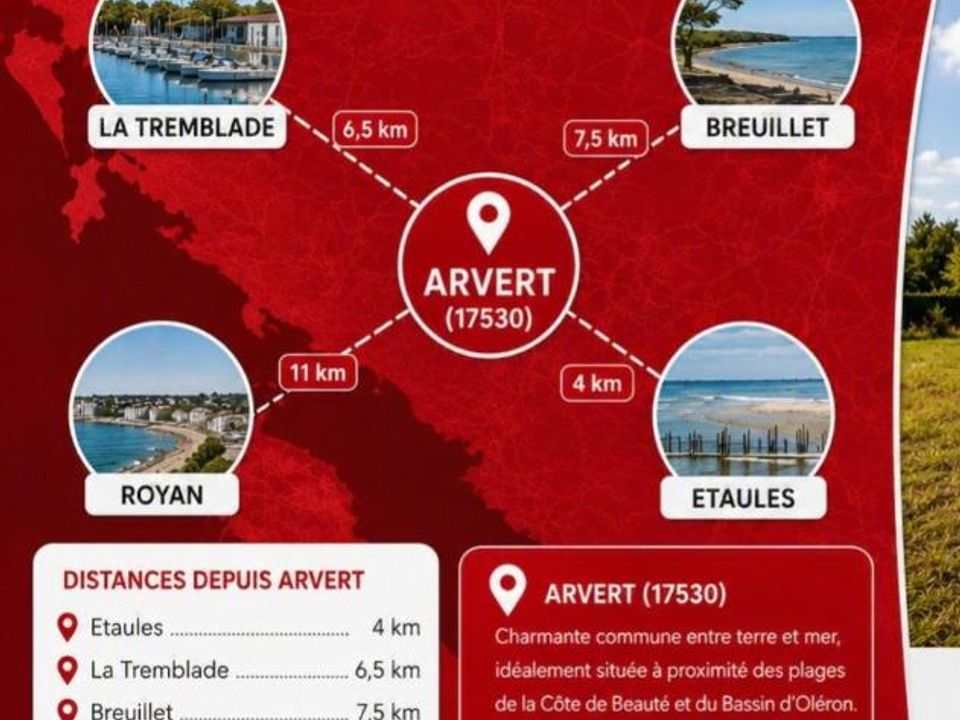 Tomt i Arvert, Charente-Maritime - bilde 1