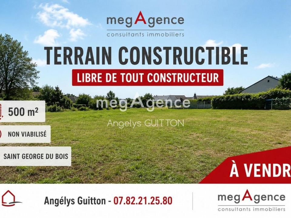 Terra a Saint-Georges-du-Bois, Sarthe - foto 1