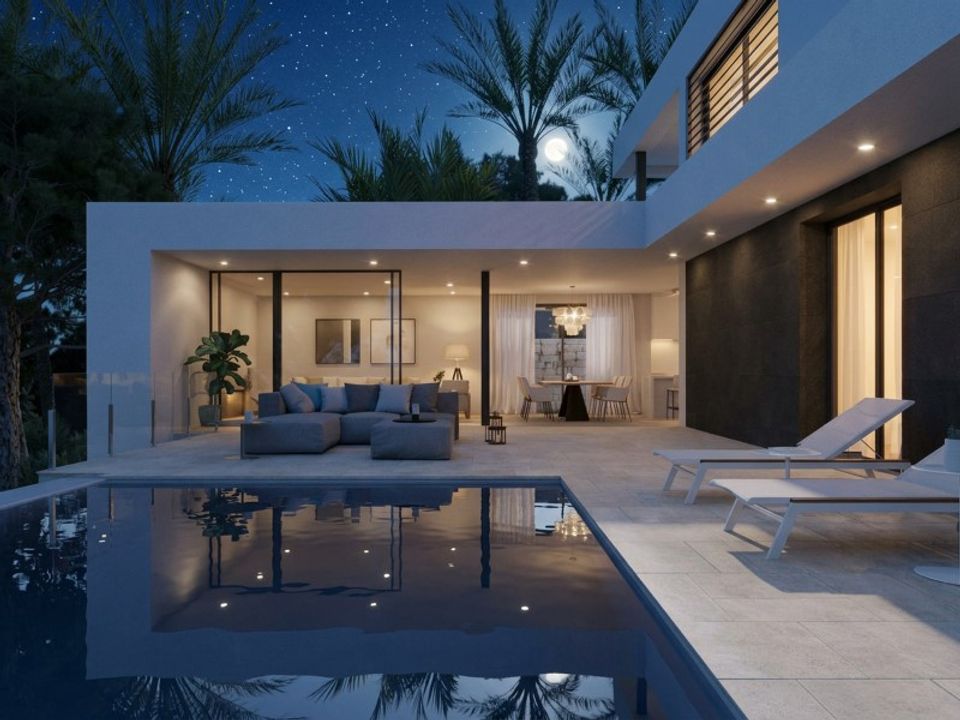Villa i Cumbre Del Sol, Alicante - foto 1