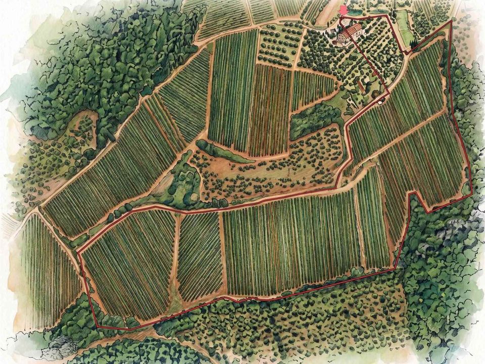Gårdshus i Certaldo, Florence - bilde 2