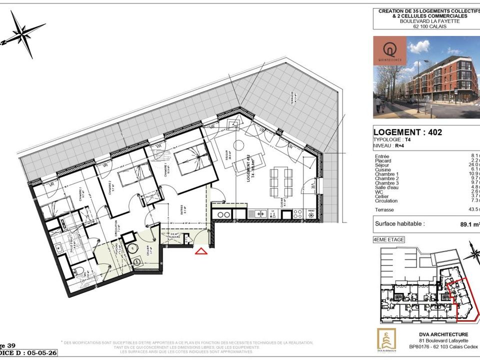 Apartament: Calais, Pas-de-Calais – zdjęcie 1