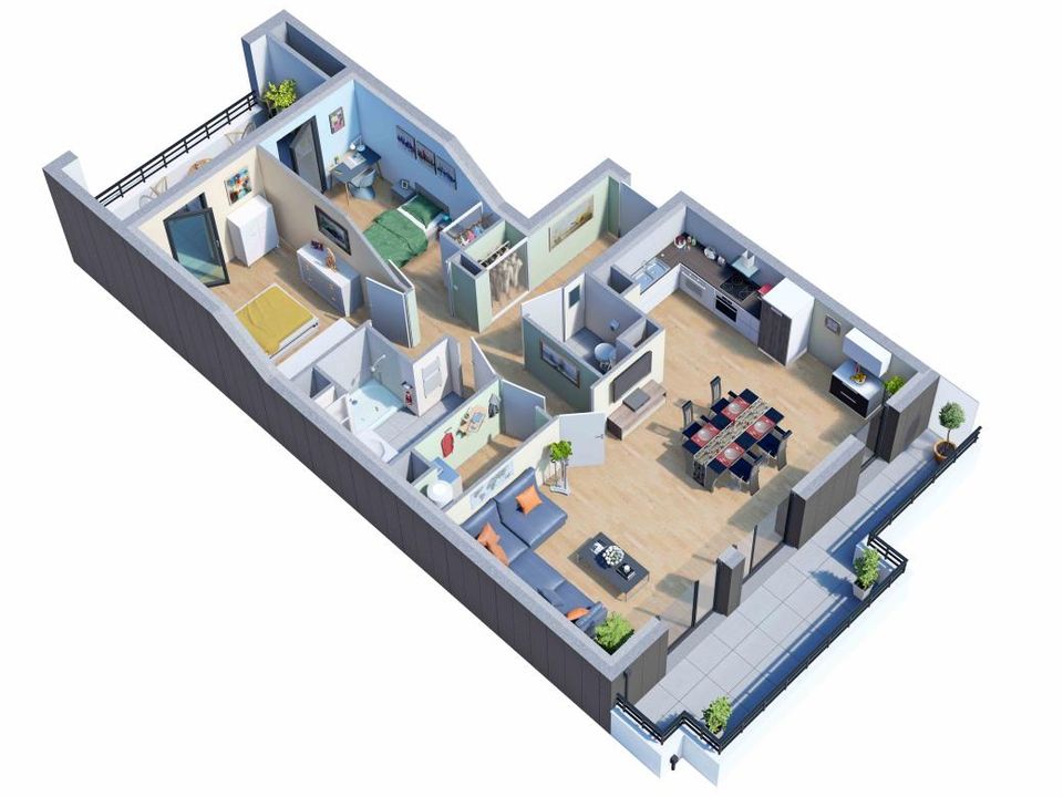 Apartament: Calais, Pas-de-Calais – zdjęcie 1
