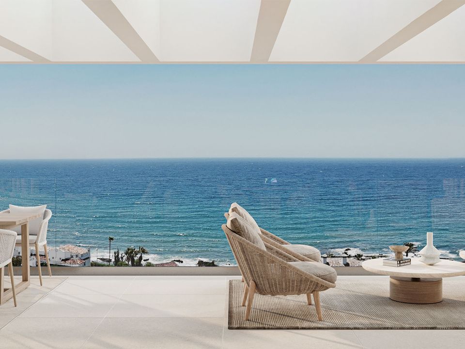 Penthouse i Mijas Costa, Malaga - foto 1