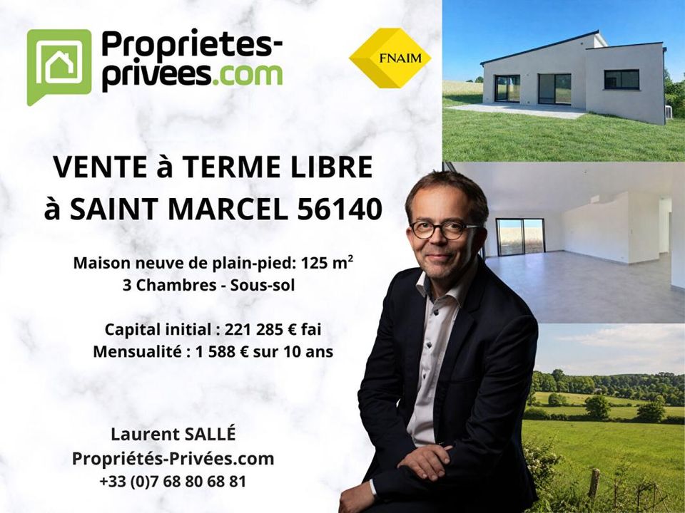 Villa in Saint-Marcel, Morbihan - foto 1