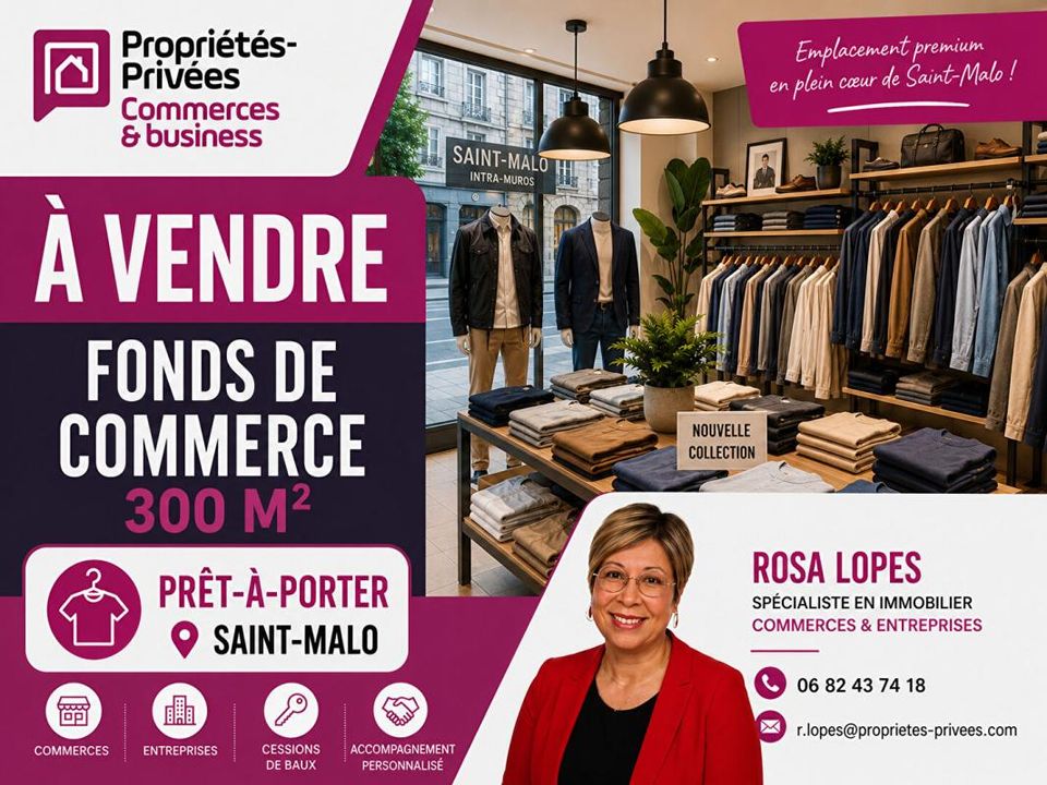 L'establiment comercial a St-Malo, Ille-et-Vilaine - foto 1