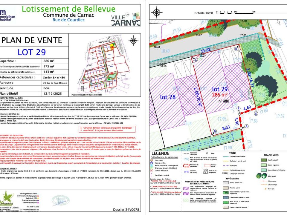 Terra em Carnac, Morbihan - foto 1