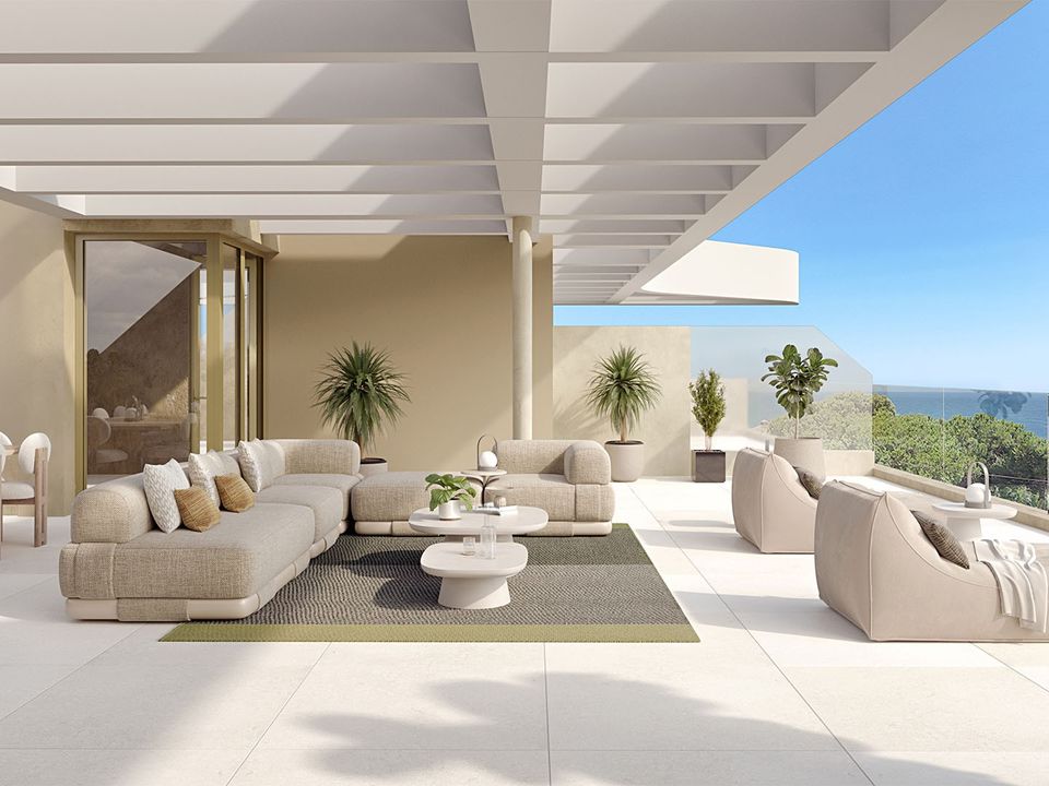 Penthouse i Las Lagunas De Mijas, Malaga - foto 5