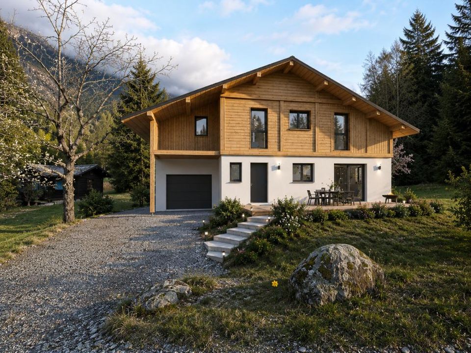 Villa i Chamonix-Mont-Blanc, Haute-Savoie - bilde 1