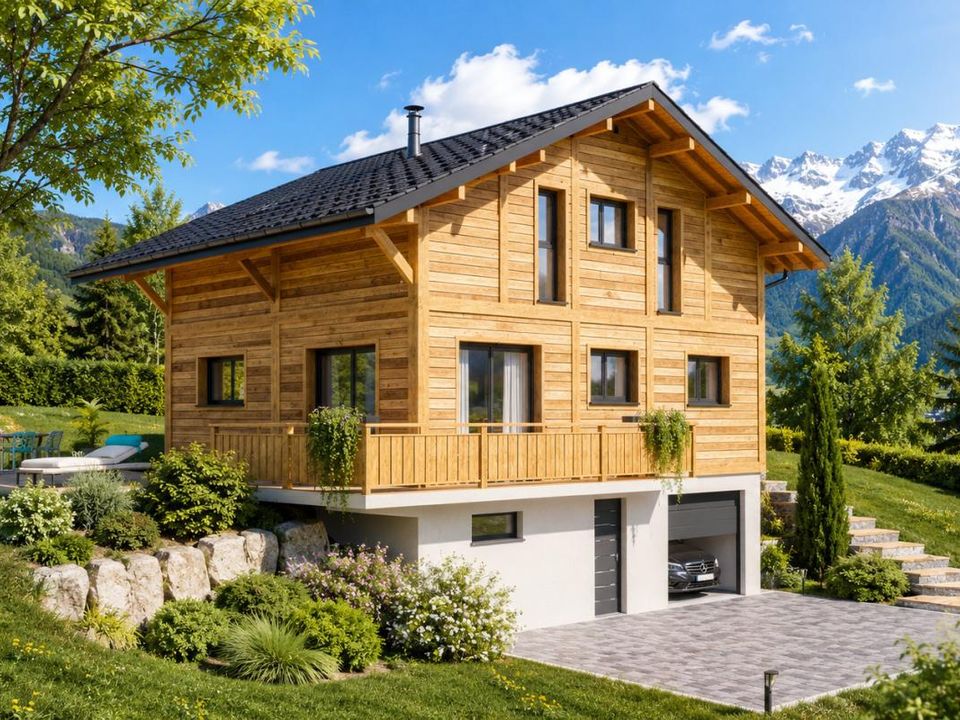 Villa i Chamonix-Mont-Blanc, Haute-Savoie - bilde 1