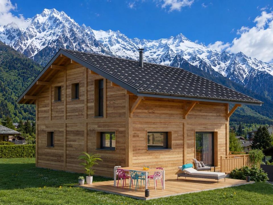 Villa i Chamonix-Mont-Blanc, Haute-Savoie - bilde 3