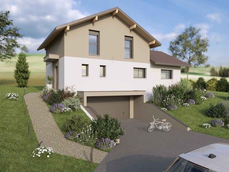 Villa i Boussy, Haute-Savoie - bilde 1