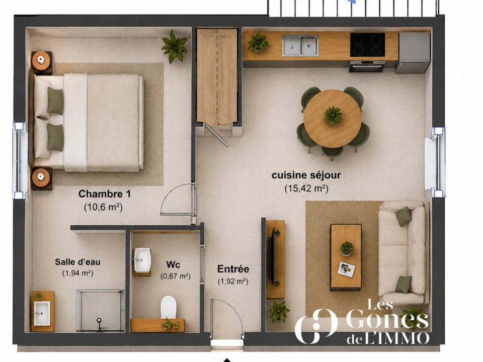 Apartament a Craponne, Rhone - foto 5