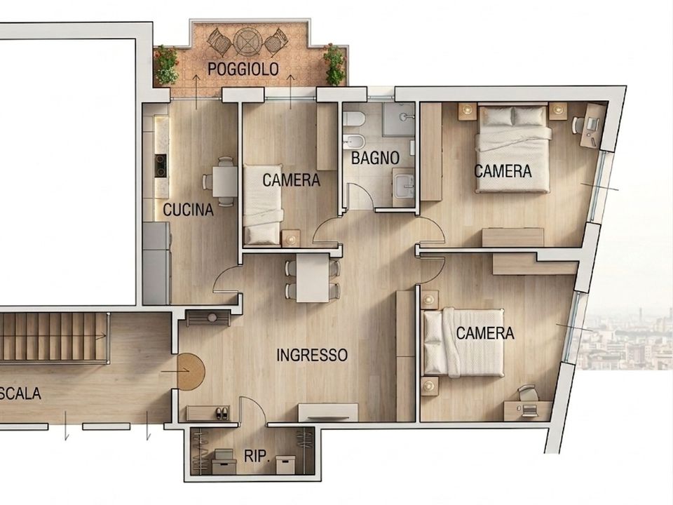 Apartamento en Vignole Borbera, Alessandria - foto 1