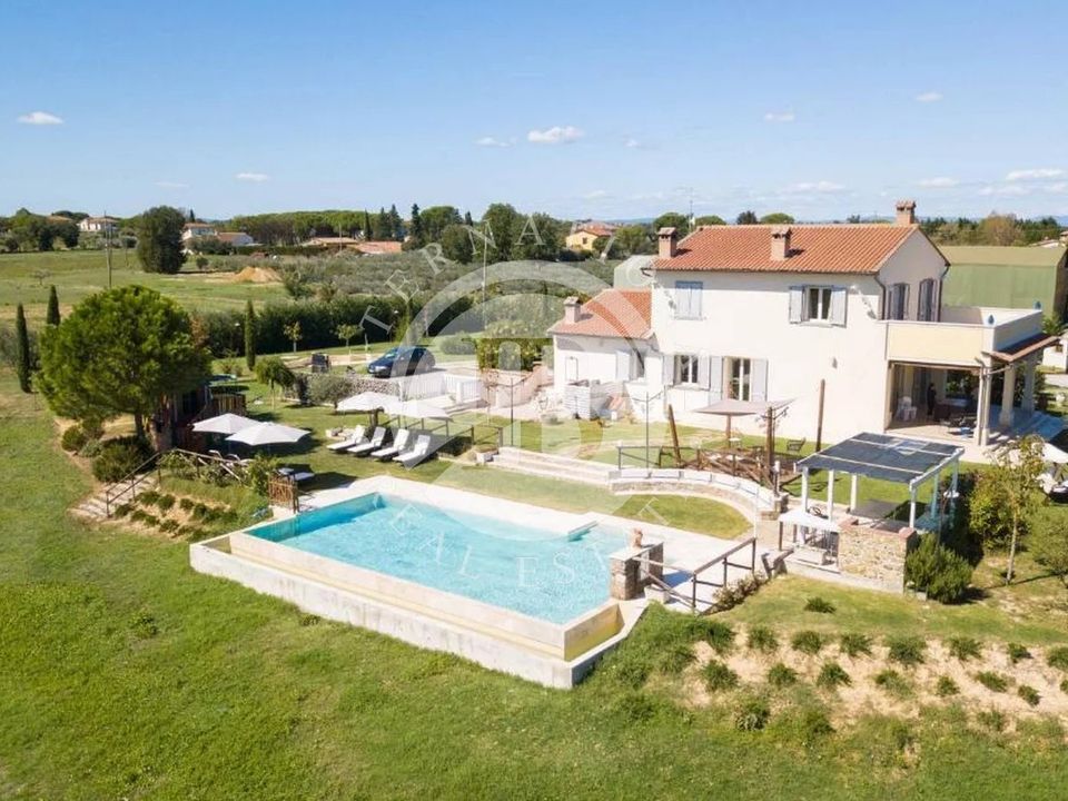 Villa i Cortona, Arezzo - bilde 1