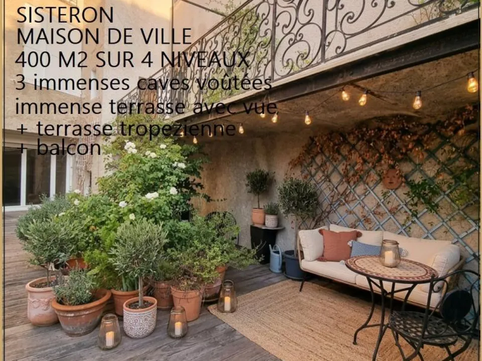 Villa i Sisteron, Alpes-de-Haute-Provence - foto 1