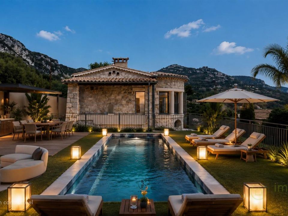 Villa i La Turbie, Alpes-Maritimes - bilde 4