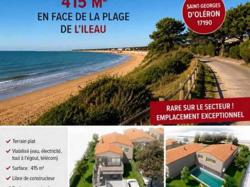 Helårsgrund i Saint-Georges-d'Oleron, Charente-Maritime - foto 1