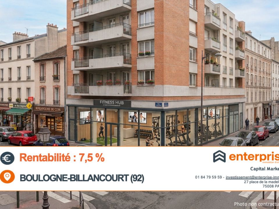 Erhvervsejendom i Boulogne-Billancourt, Hauts-de-Seine - foto 1