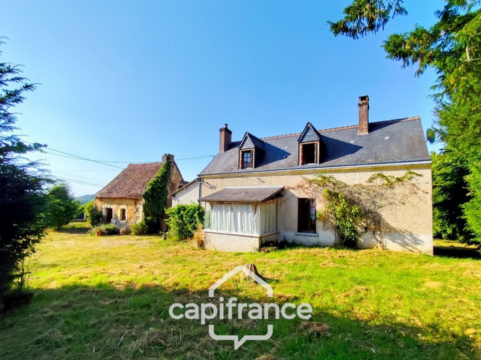 Landejendom i La Chapelle-Gaugain, Sarthe - foto 1